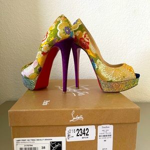 LADY PEEP TOE HEEL 150 TISSU OBI/GKIT DRAGON